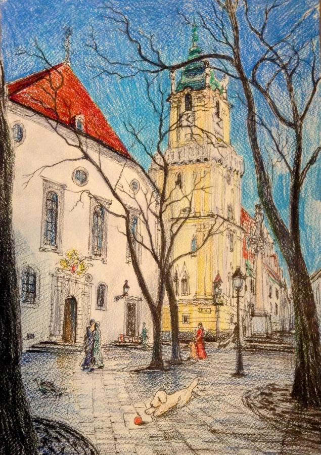 Nice Flat Under The Castle Bratislava Exterior foto